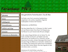Tablet Screenshot of ferienhaus-pfalz.biz